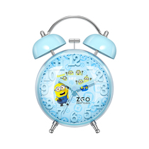 Zhenggang ZGOx yellow people alarm clock children Boy bedroom bedside clock student dormitory strong wake-up cartoon
