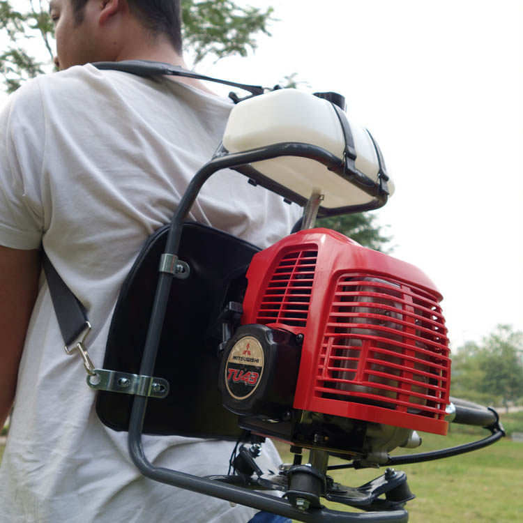 正品原装进口三菱tu43/tb43侧挂式割灌割草背负打剪草除草割草机