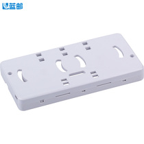Two-in and two-out optical fiber leather cable protection box 2-in-2-out leather cable protection box melt joint Heat Shrinkable tube square box