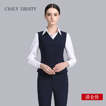 Vest Business suit Suit Womens suit Work suit Formal bank Sales Department Womens suit Vest Work suit vest