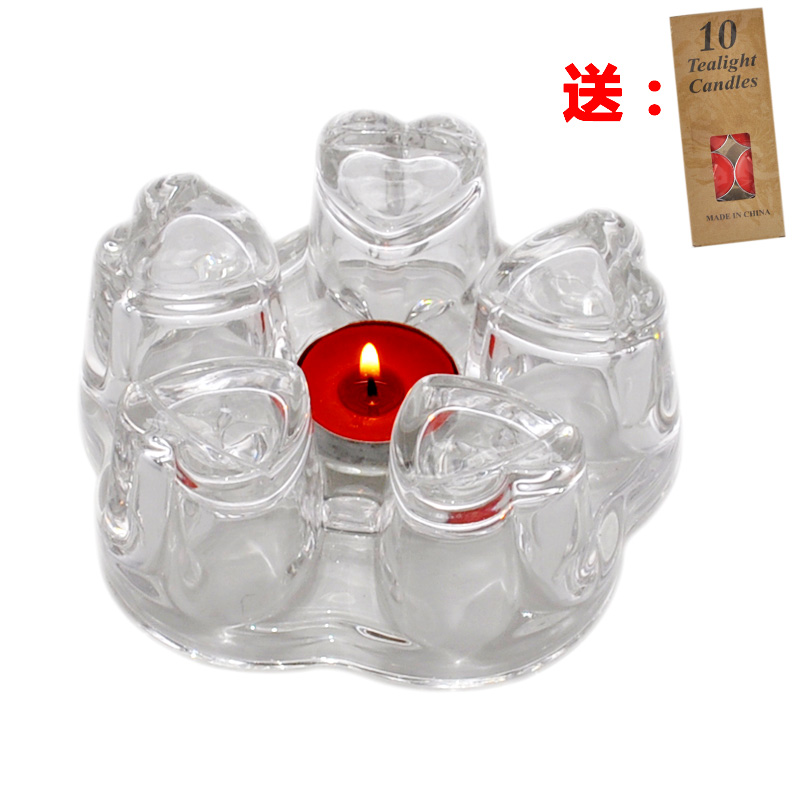 T heat - resistant glass flower pot heating temperature base tea candles and flowers tea stove to warm tea cups warmer bag in the mail