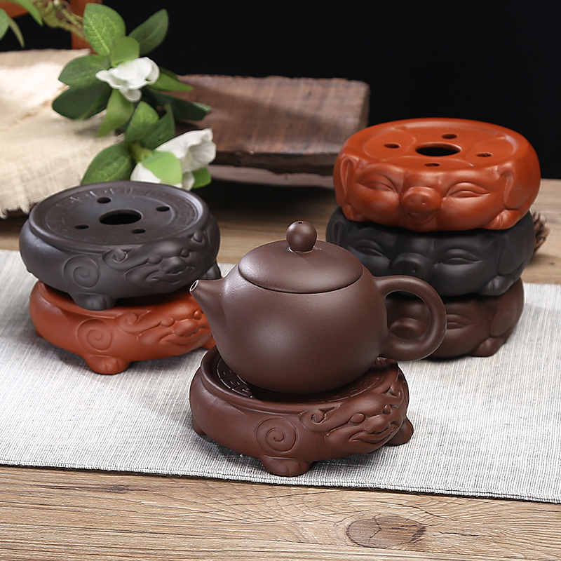 T are it pad saucer pot bearing pot supporting kung fu tea tea accessories teapot teacup pad ceramic base package