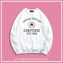 Hong Kong Style Tide Brand ins Cotton Student Round Neck Men Loose Couple Letter Print oversize Top