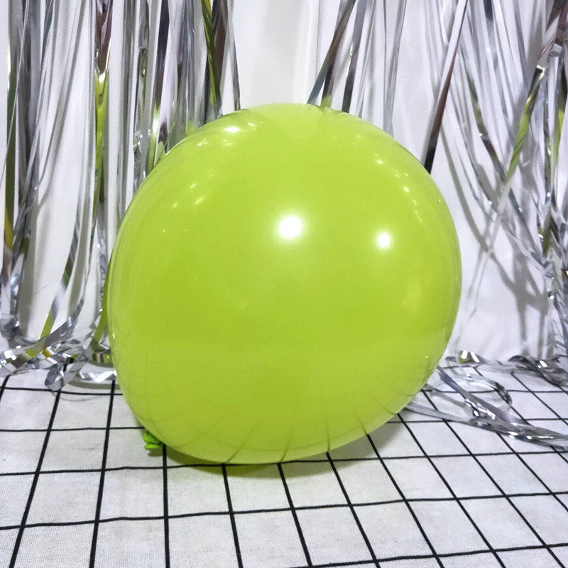 圣诞装饰墨绿厚气球森系生日派对布置节日活动装饰周年店庆道具