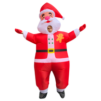 Christmas costumes snowman inflatable clothes for adults Cartoon people occasionally perform clothes for the annual event atmosphere performance costumes