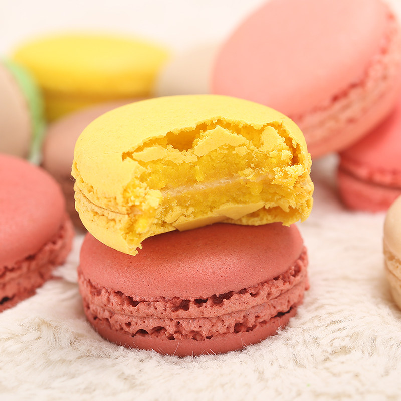 艾菲勒马卡龙糕点24枚礼盒装