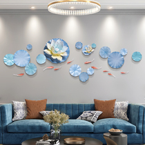 Relief three-dimensional creative new Chinese sofa background wall decoration painting Living Room restaurant beauty salon health diy decoration