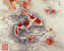 diy digital oil painting living room animal cotton hand-painted decorative painting more than years-Autumn Rhyme