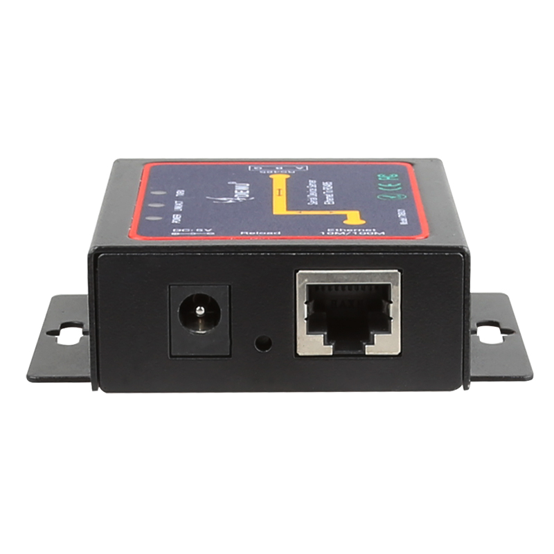 diewu serial server rs485 to ethernet port tcp/ip industrial internet of things serial communication server equipment comes with web management function technical support to assist development