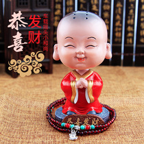 Car Pendulum in car In-car Accessories Car Accessories Originality Car Accessories Decoration Ecstasy and Monks Pao safe and cute