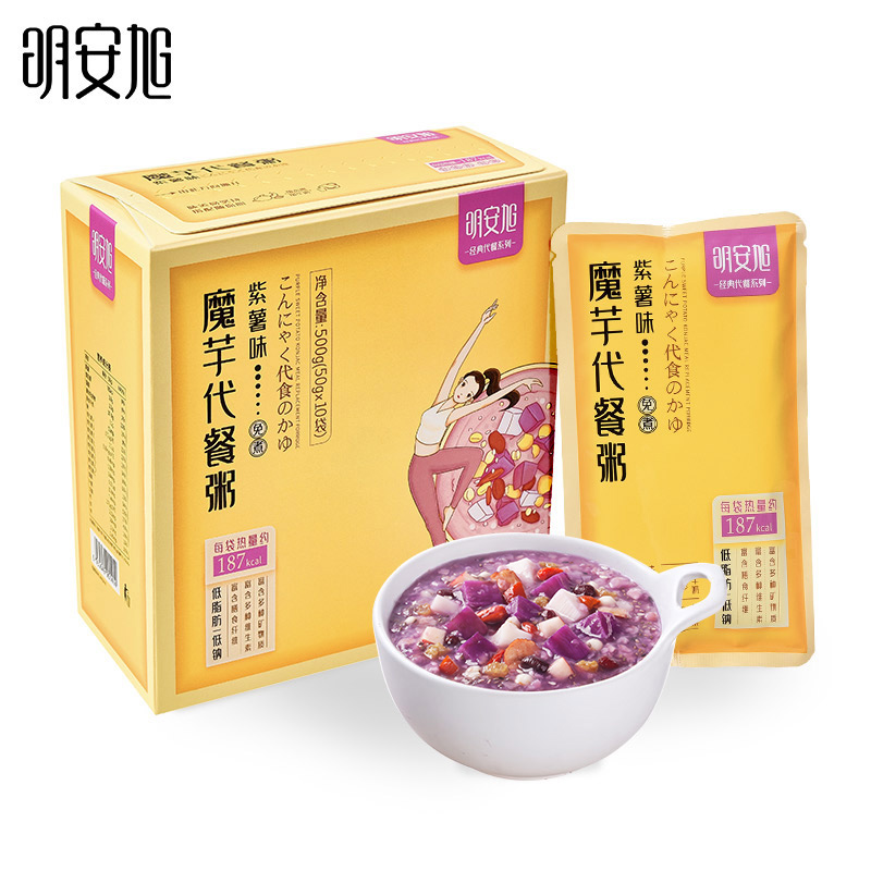 明安旭 多口味魔芋代餐粥 500g