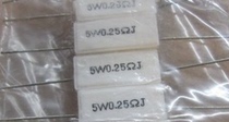 Brand new original horizontal cement resistance ceramic resistance 5%accuracy 5W0 25R (horizontal)0 25 Ohm
