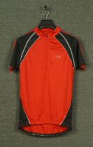 Mens short-sleeved riding suit Summer riding suit red