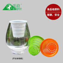 Meimai hydroponic basket colonizer hydroponic root fixer hydroponic planting Cup hydroponic plant deepening plastic hydroponic flower pot