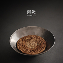 Wen said) Silver color pot Chengtao pottery tea set works Jingdezhen City made Vietnam Teng silver tin glaze metal texture