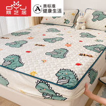 2021 New Coral Suede Bunk Bed Hood Dust Cover Single Bed Cover Thickened Milk Suede Sleep Bed Cushion Protective Sheath