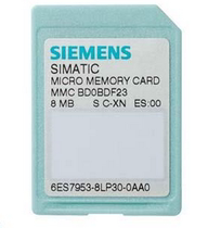 Siemens 6ES7953-8LJ30-0AA0 MICRO MEMORY CARD 3 3VNFLASH 512KB