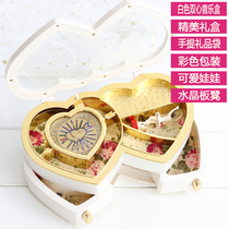 Chinese Valentines Day Valentines Day Birthday Gift Childrens Girls Clockwork Music Box Rotating Dance Ballet Little Girl