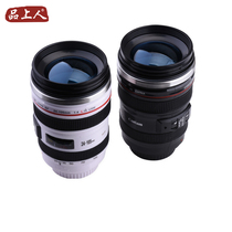 304 stainless steel creative lens water cup Coffee cup Juice cup SLR camera lens cup Handy cup Student cup