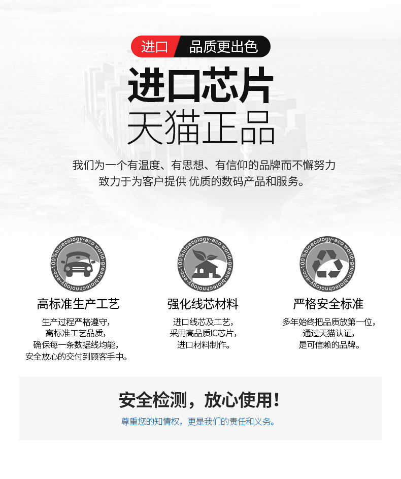 适用苹果xr手机数据线正品iphone6s苹果7 8plus xsmax加长3米六七天猫旗舰店短ipad快充线苹果5s充电线器原封商品详情图
