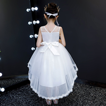 Girl dance clothes childrens six-one performance summer dress little girl tail princess dress childrens clothing performance clothes
