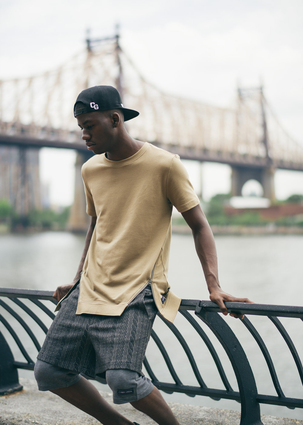 cyber green basic: 2015 男士双层灰色棉短裤 16号左右发货