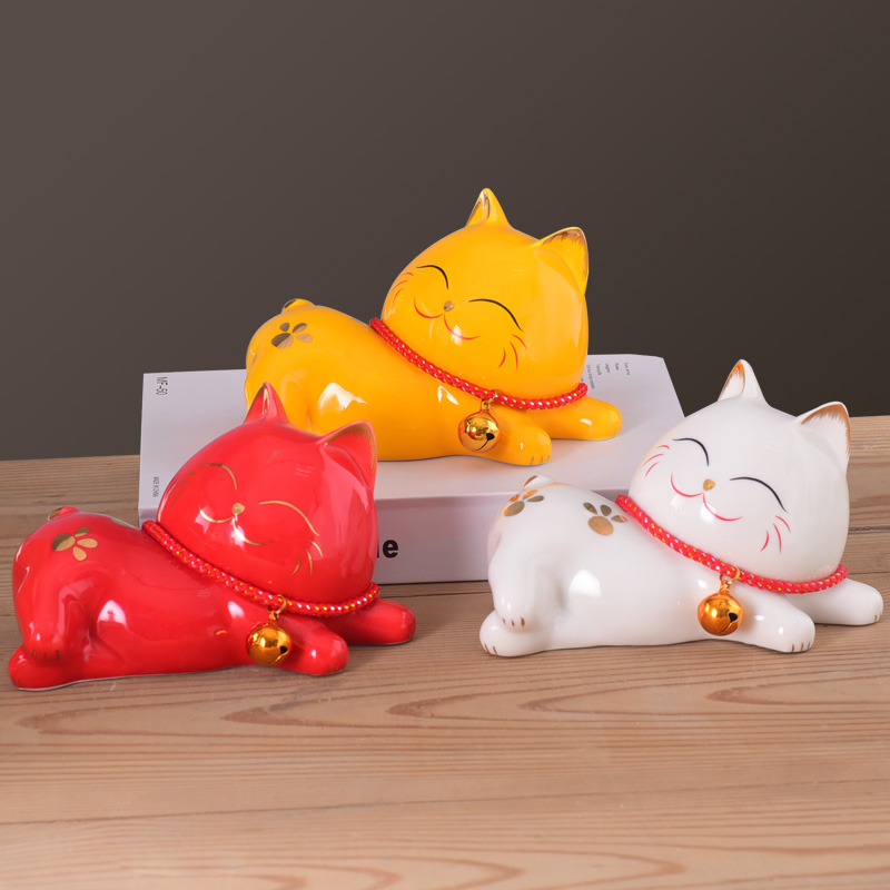 Creative I and contracted household act the role ofing is tasted furnishing articles express dog sitting room ark, ceramics decoration new home soft decoration
