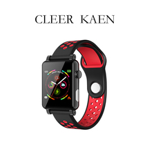 Medical grade smart bracelet blood pressure ECG heart rate monitoring heartbeat blood oxygen health alarm watch multi-function