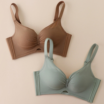 Underwear Womens Small breasts gather without steel ring to close the milk no trace thin bra anti-sagging adjustable summer bra