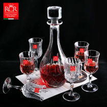 RCR imported wine set unleaded crystal glass decanter creative vintage wine glass goblet