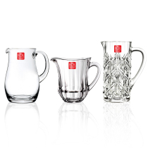 RCR carved glass cold kettle imported European cool kettle juice pot big water stick household crystal water spoon