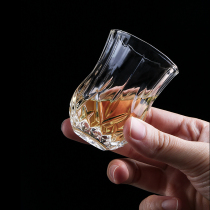 rcr imported crystal white glass set household scale wine divider crystal glass high-end two small wine glasses