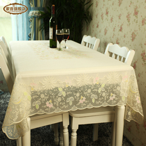 Home music plastic tablecloth pvc waterproof and oil-proof tablecloth disposable tablecloth tea mat European printing table mat