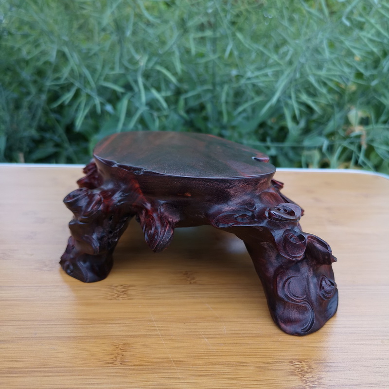 Pianology picking 88 redwood carved base solid wood handicraft furnishing articles base with flowers miniascape base