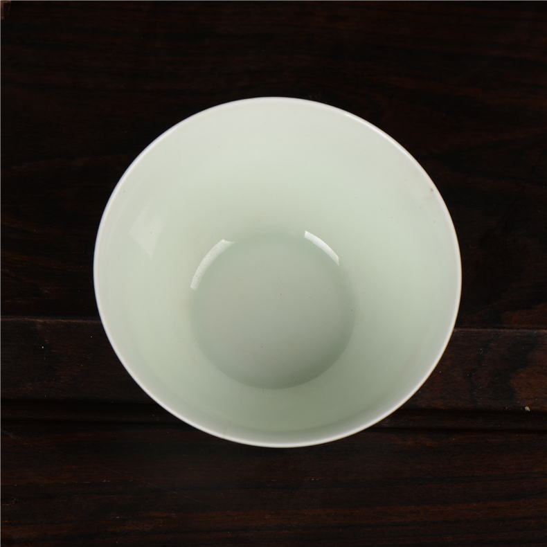 Pianology picking jingdezhen porcelain vases, antique art furnishing articles imitation chenghua bucket color glass tea cups