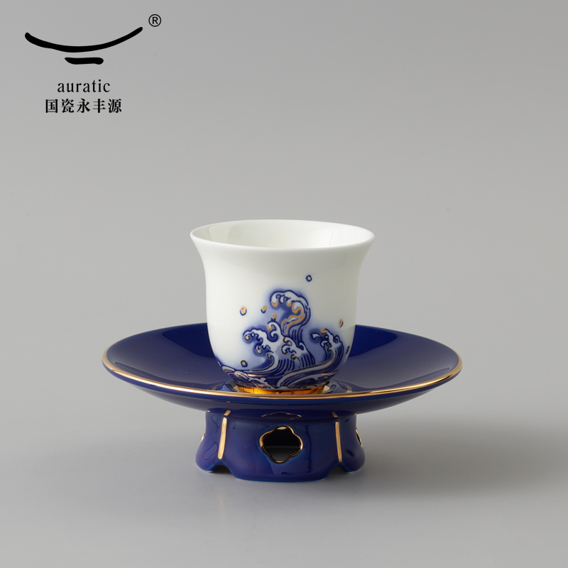 The porcelain Mr Yongfeng source 35 ceramic porcelain sea pearl kung fu tea set tea tray CPU use The teapot