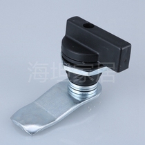 Haitan MS406 black plastic tongue turn lock electric cabinet switch cabinet lock plastic handle lock iron cabinet door lock