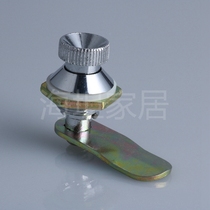 Haitan MS403-A button lock electric cabinet box round button type turn tongue lock Switch cabinet lock Chassis cabinet lock