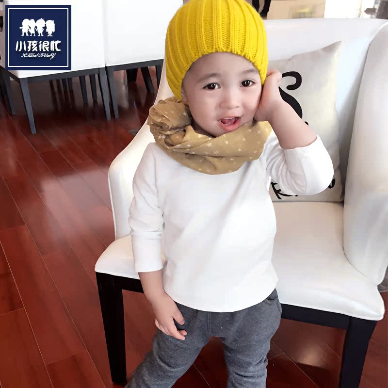 小孩童装男童冬装宝宝卫衣背心套装幼童加绒两件套1-2岁小童3韩版产品展示图2