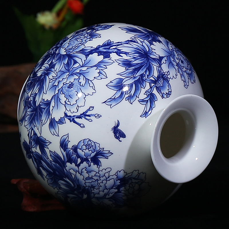 Jingdezhen ceramics ipads in porcelain vase glair contracted sitting room place, modern household gift ornament