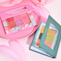 Affordable National Bargains Naras EyeShadow Blush Disc Seeking Leaves Such As Flower Nets Red Light Beads Matte Pearl Polarized Ultra Beautiful