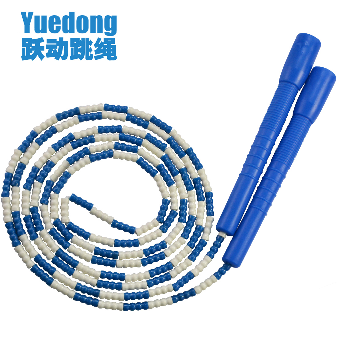 跃动yd-101 学生竹节花样跳绳 专业珠节 健身减肥 儿童校园绳子