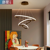 Nordic lamps post-modern minimalist style creative personality restaurant bedroom lamp household atmosphere living room chandelier