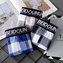 Trendy Black Masculine Pants Mens Pants Mens Pants Pure Cotton Youth Individuality Flat Corner Pants Loose Shorts Head