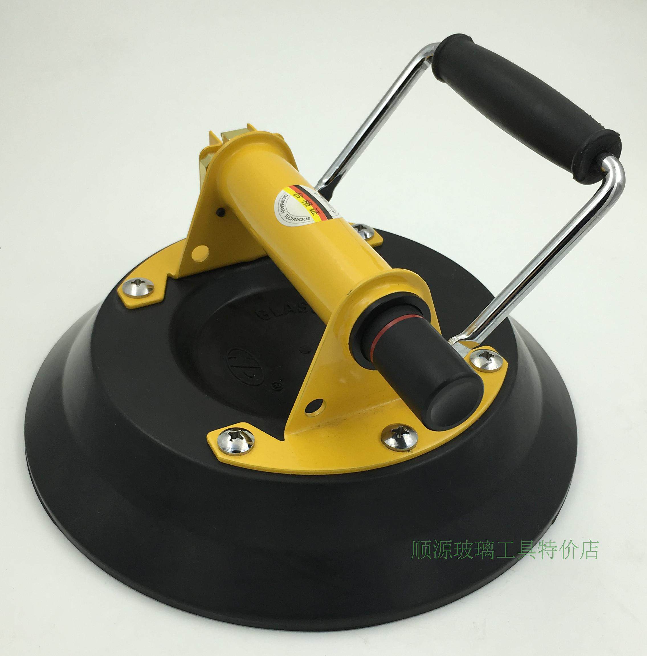 bx1-a型手泵式单爪弧形玻璃吸盘 平板弧形玻璃吸盘 254mm盘径
