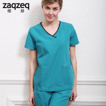 ZaqZeq Tanhe operating clothes Operating room doctor clothes Nurse clothes Hand washing clothes Isolation overalls Brush hand clothes