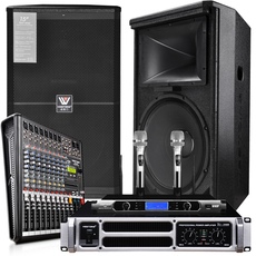 Hi-Fi акустика westding/威斯汀 1015a专业舞台15寸音箱ktv婚庆演出hifi音响设备