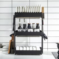 Kitchen Folding Shelve Bowls Chopsticks Drain Racks free of installation Bowl trays Multi-functional bowls Dish Racks Home Theiner