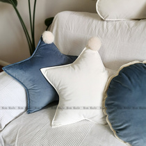 The Nordic Network Red Pillow Ins Dorms Girls' Dormitory Girl's Sofa Living Room Window Set Combination Can be removed