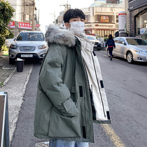 Men's Winter Jacket Korean Version Trend Worker Short-form Cotton Clothes Thicker and Loose Bailu Tide Lobbins
